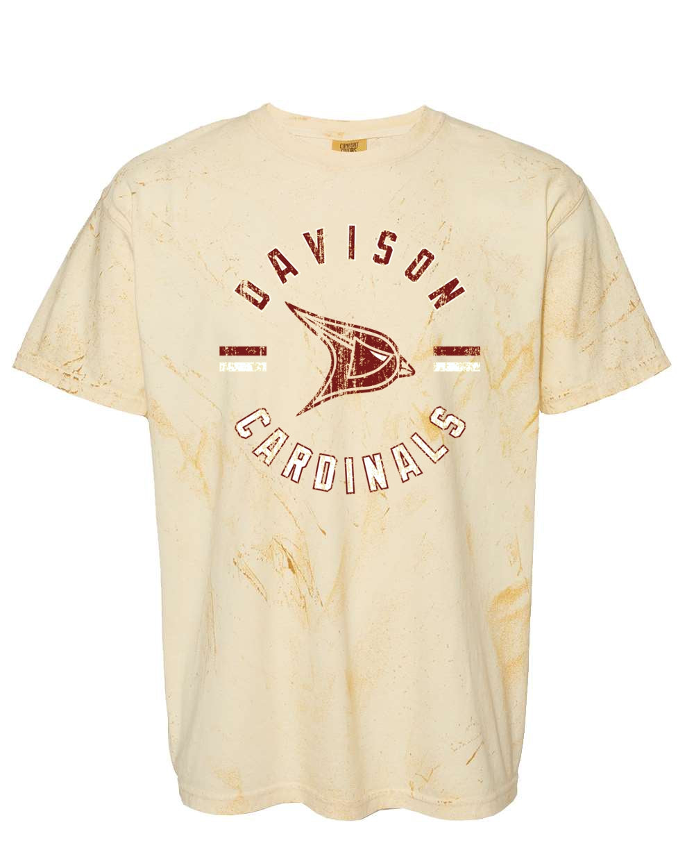 Davison Cardinals Colorblast Heavyweight T-Shirt
