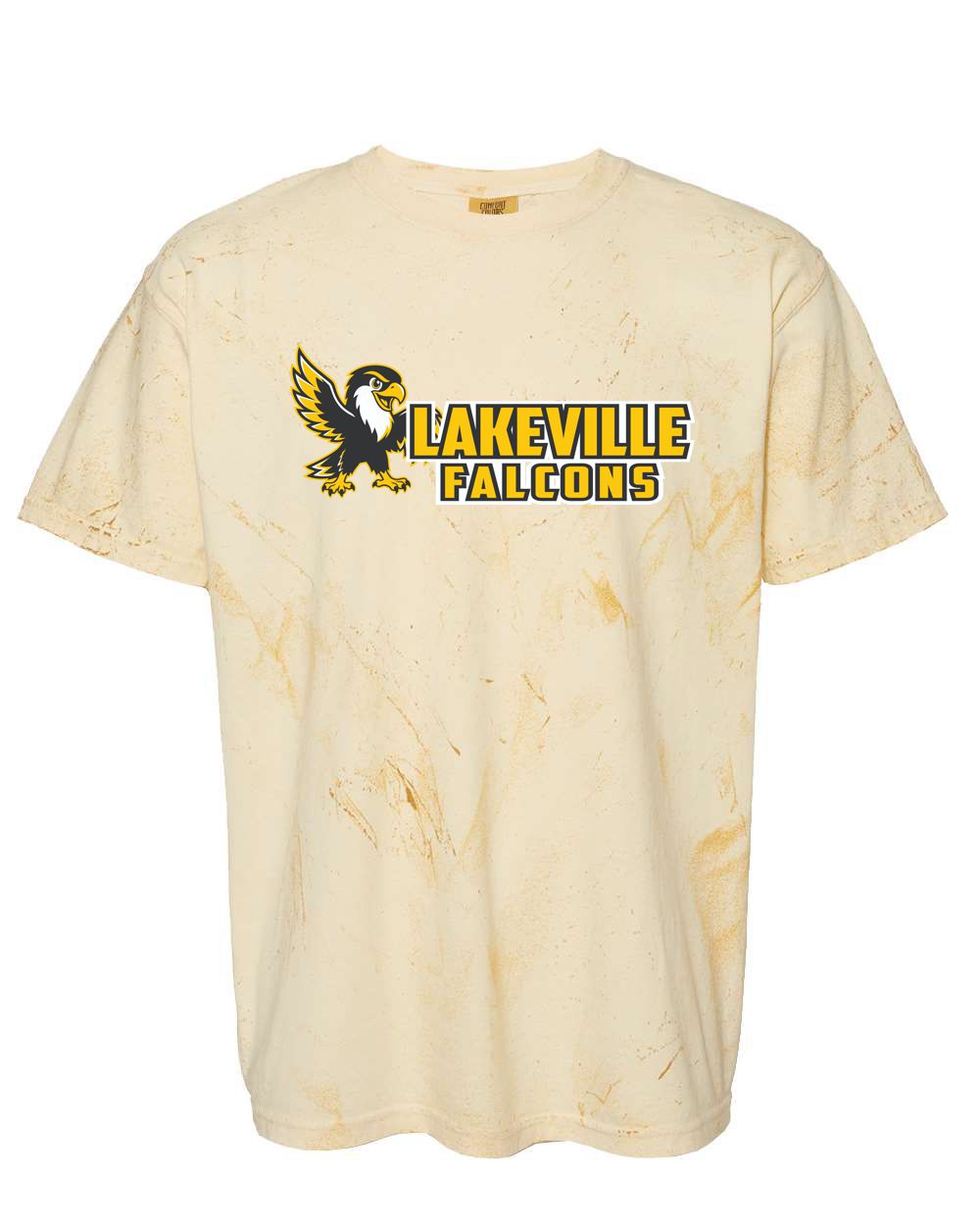 Lakeville Cartoon Falcons Colorblast Heavyweight T-Shirt