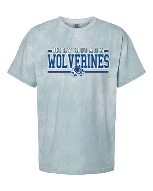 Holy Rosary Colorblast Heavyweight T-Shirt