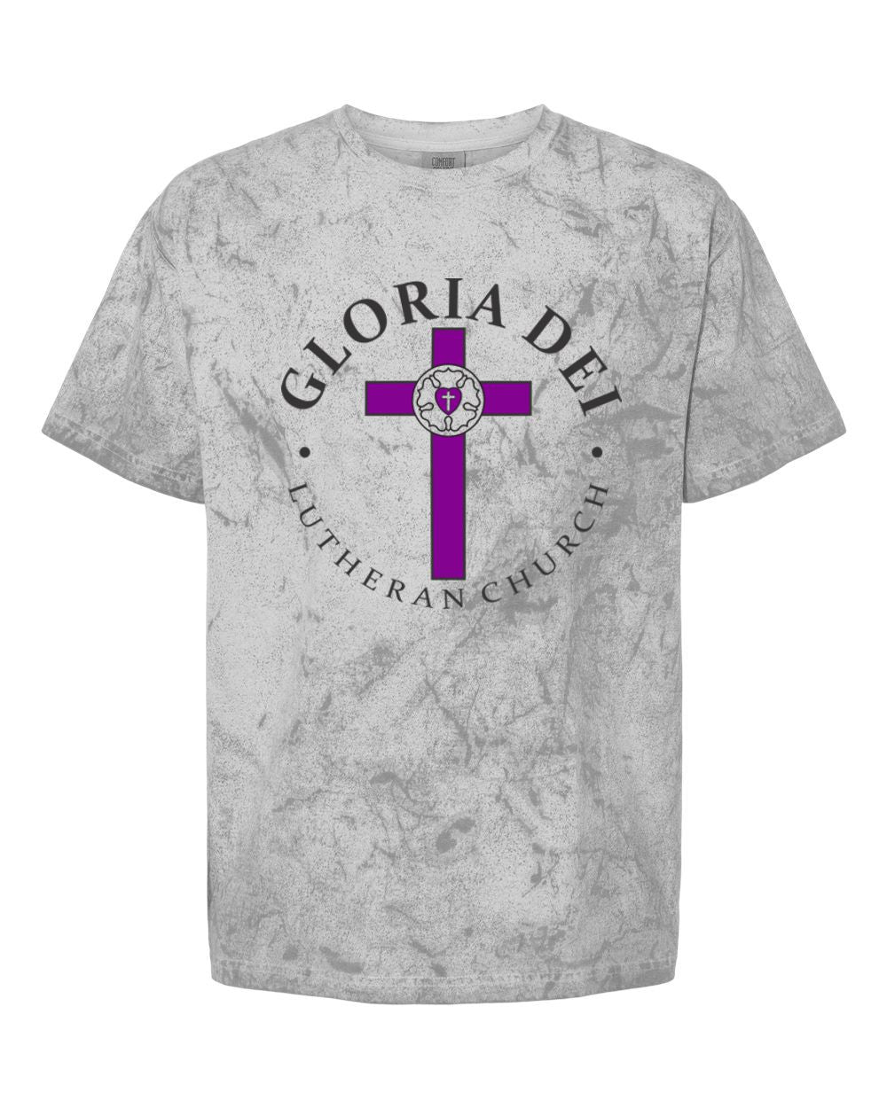 Gloria Dei Lutheran Church Colorblast Heavyweight T-Shirt