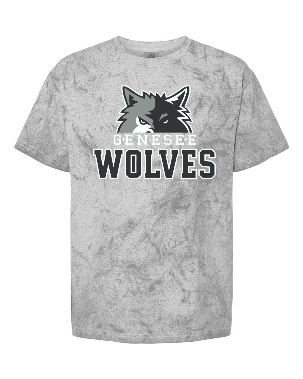 Genesee Wolves  Colorblast Heavyweight T-Shirt - GWPTO