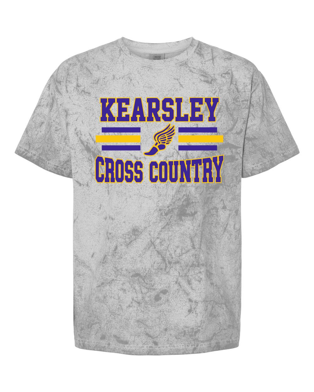 Kearsley Cross Country Colorblast Heavyweight T-Shirt