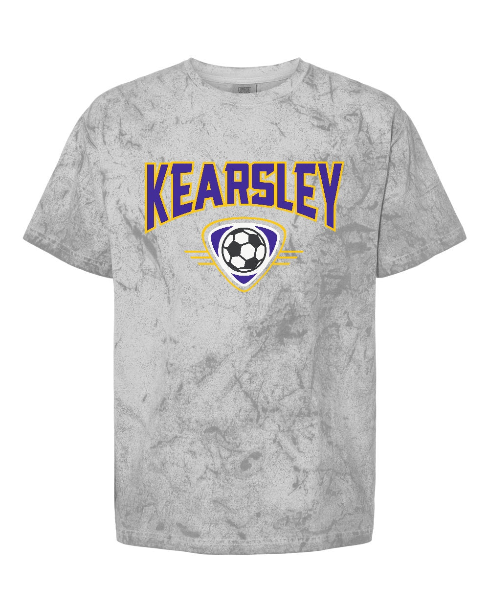 Kearsley Soccer Colorblast Heavyweight T-Shirt