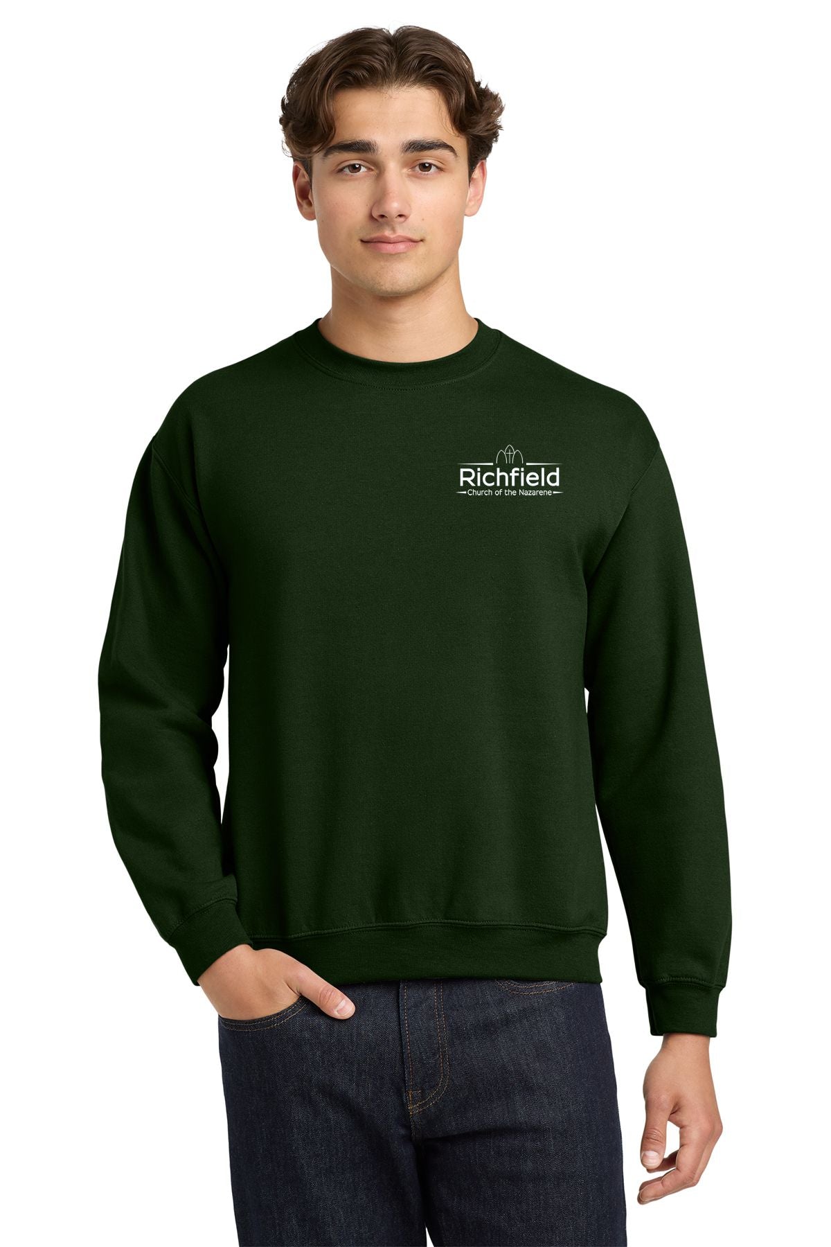 Richfield Church of the Nazarene Embroidered Crew Sweatshirt