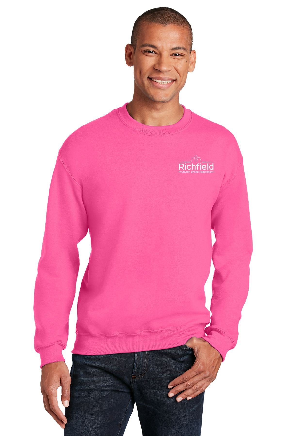 Richfield Church of the Nazarene Embroidered Crew Sweatshirt