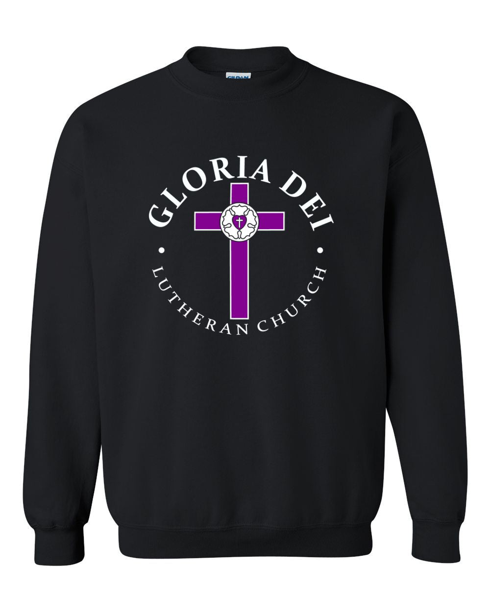 Gloria Dei Lutheran Church Basic Crew Sweatshirt