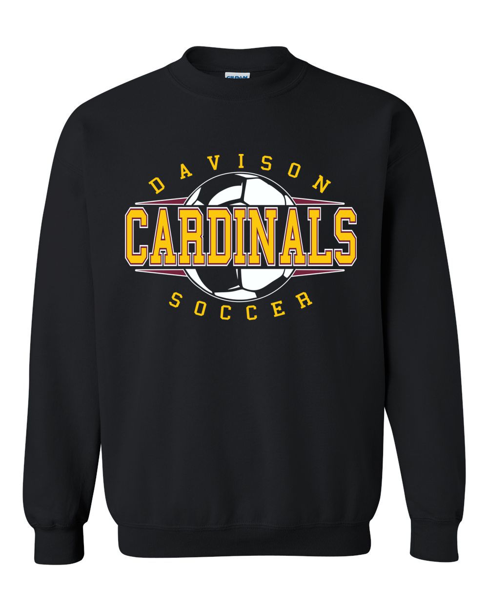 Davison Soccer Basic Crew Sweatshirt