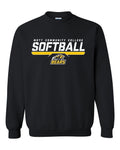 Mott CC Softball Basic Crew Sweatshirt
