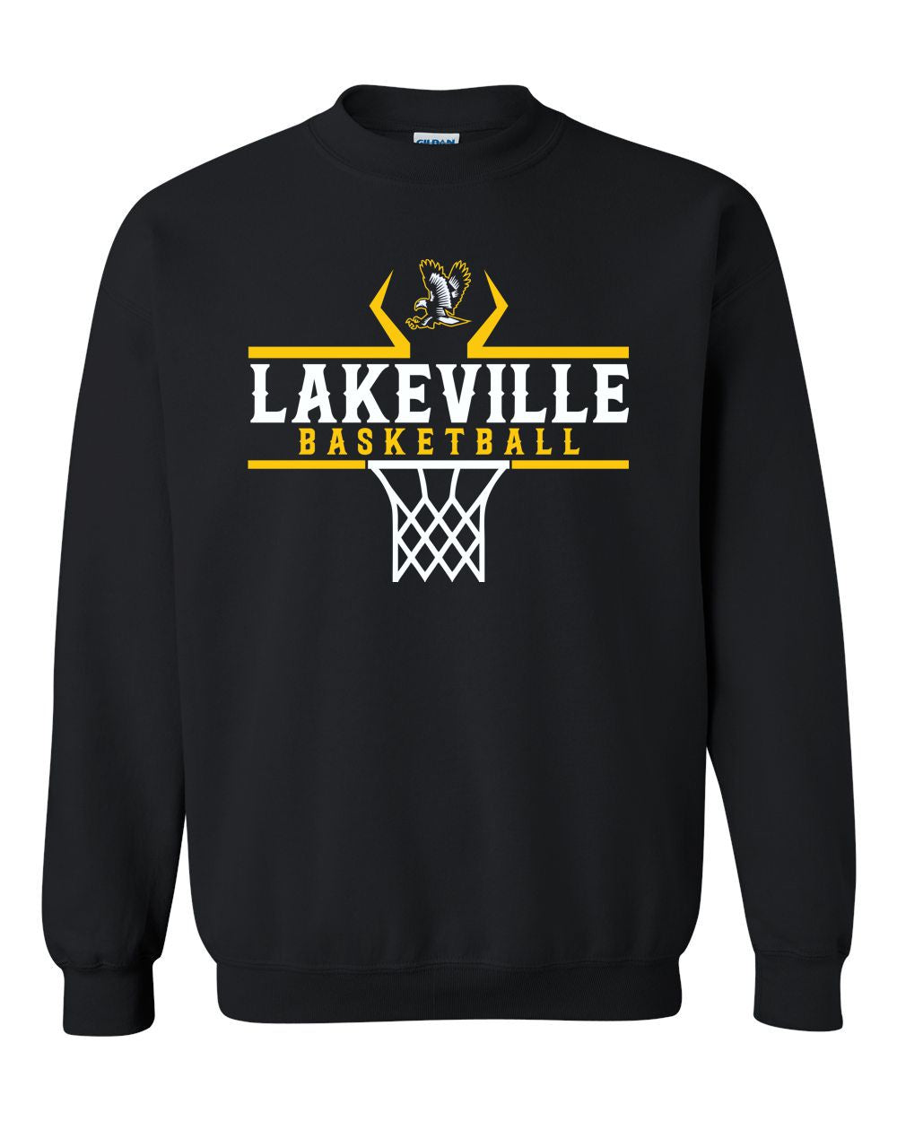 Lakeville Basketball Basic Crew Sweatshirt