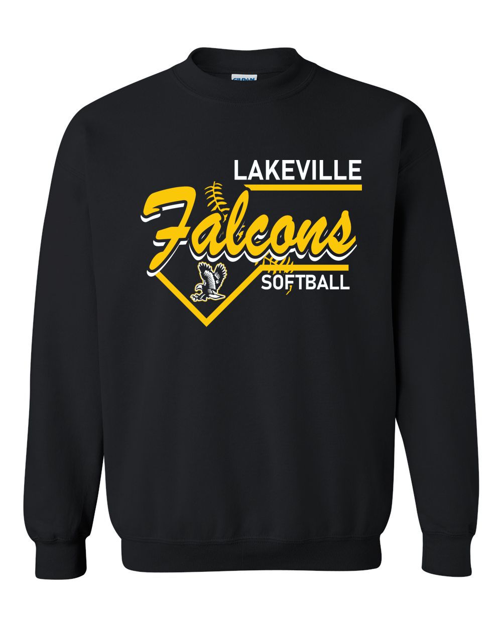 Lakeville Softball Basic Crew Sweatshirt