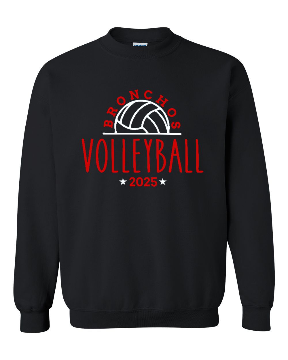 Holly Volleyball Basic Crew Sweatshirt
