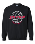 Dryden Volleyball Basic Crew Sweatshirt