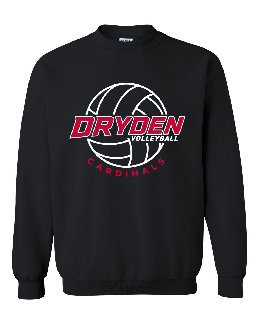 Dryden Volleyball Basic Crew Sweatshirt
