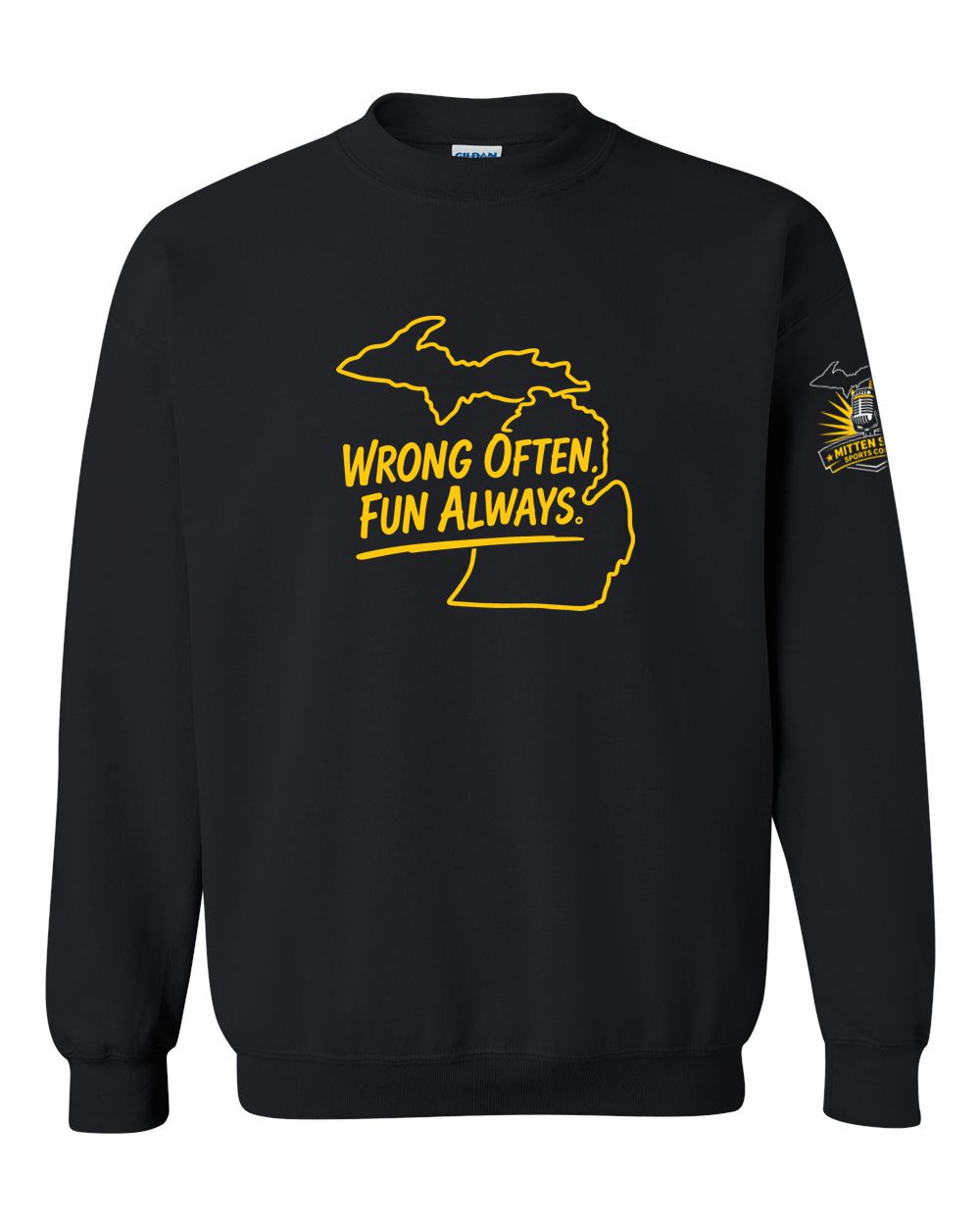 Mitten State Sports Corner Crewneck Sweatshirt