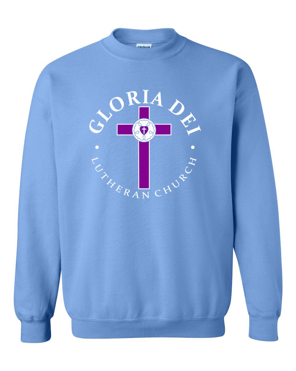 Gloria Dei Lutheran Church Basic Crew Sweatshirt