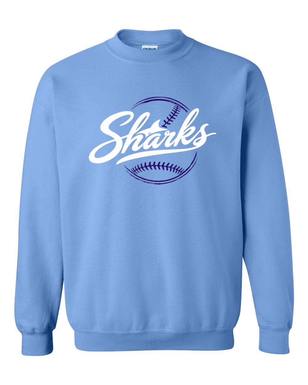 Sharks Softball Basic Crew Sweatshirt