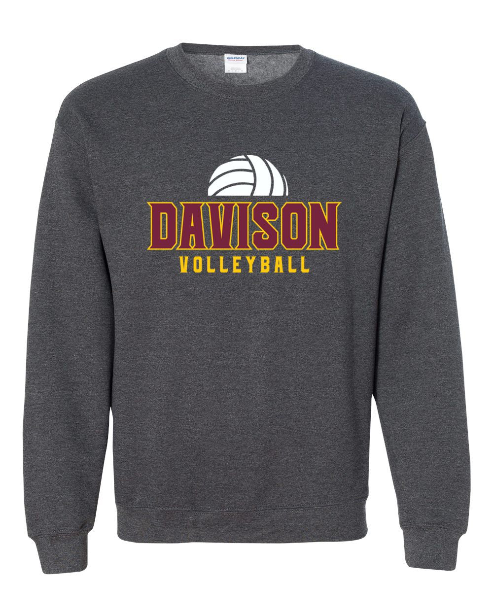 Davison Volleyball Basic Crew Sweatshirt
