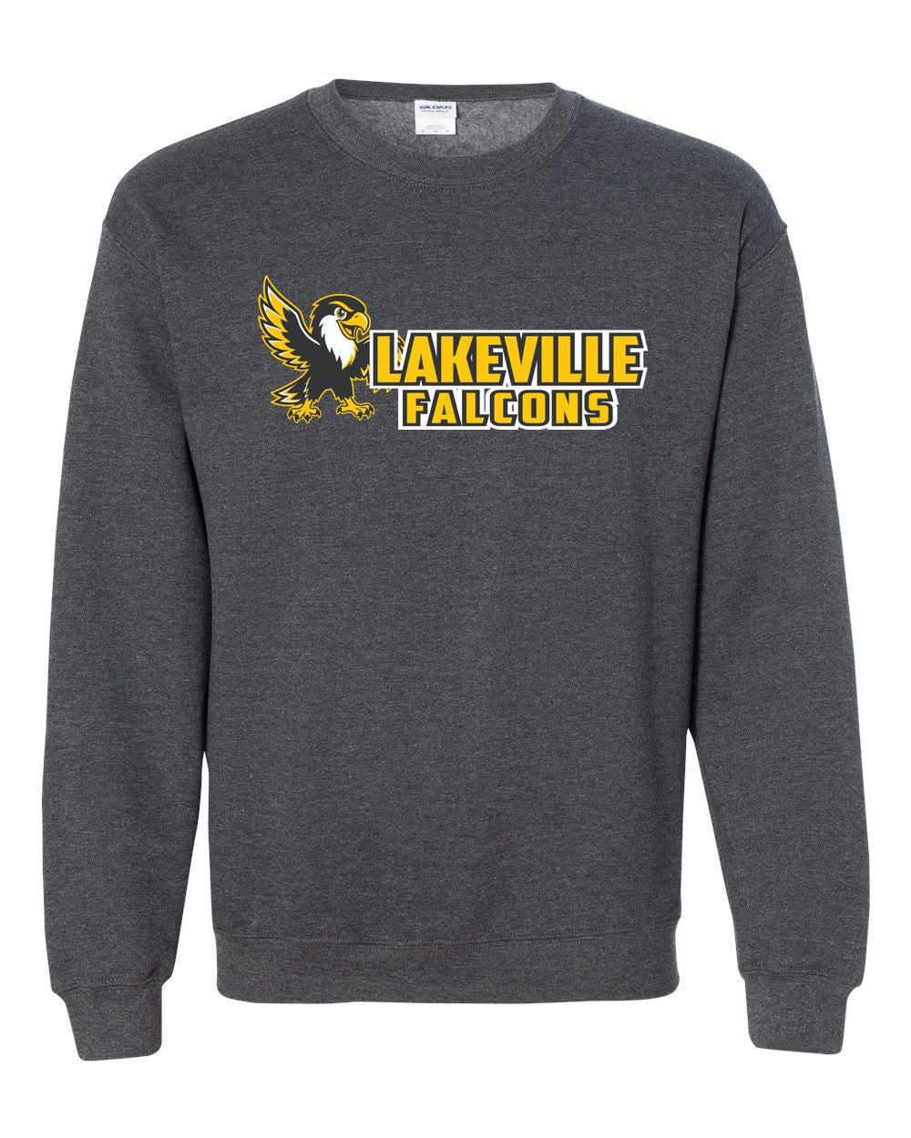 Lakeville Cartoon Falcons Basic Crew Sweatshirt