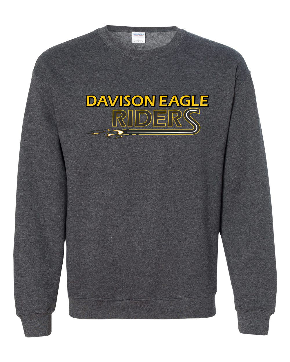 Davison Eagle Riders Basic Crew Sweatshirt