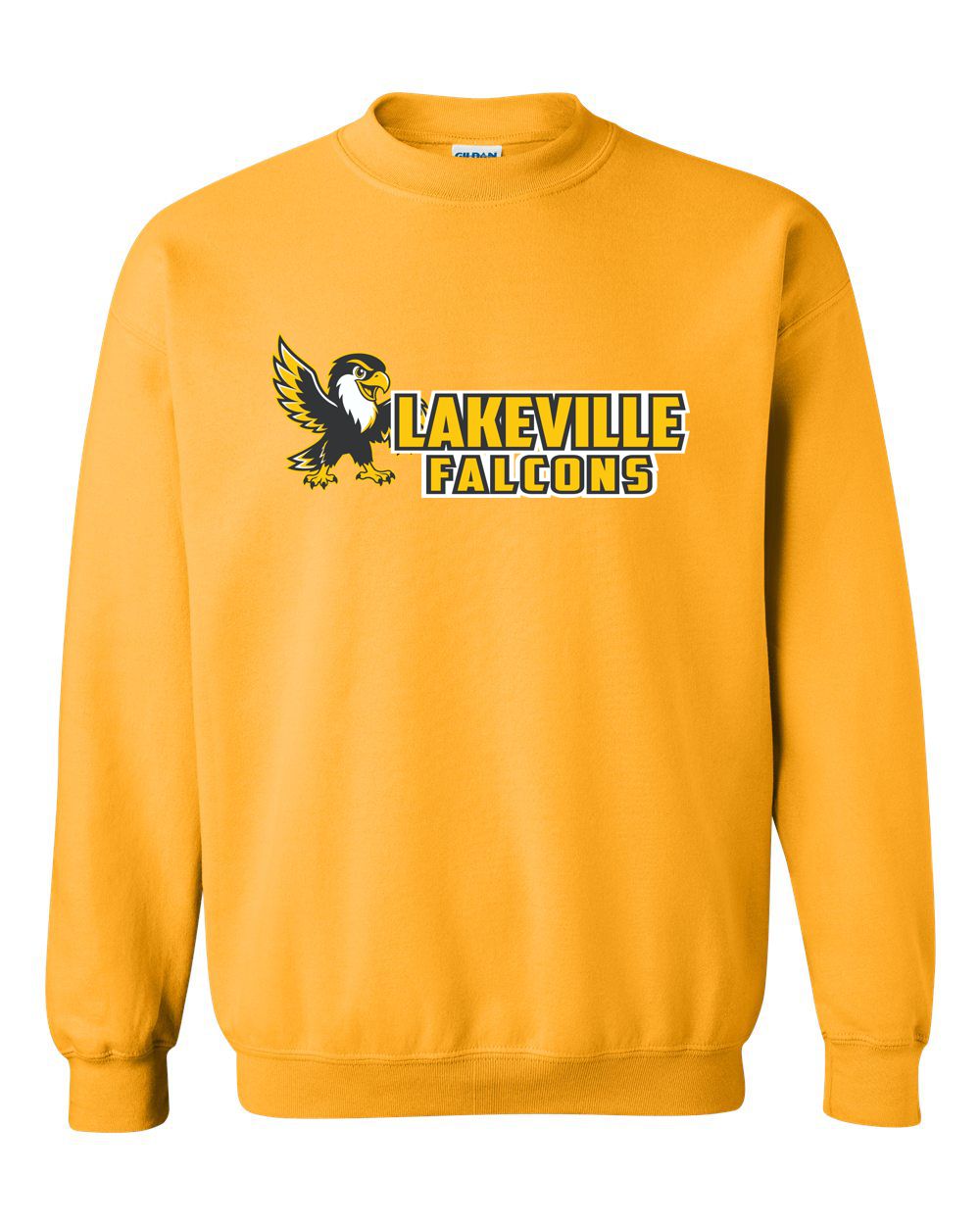 Lakeville Cartoon Falcons Basic Crew Sweatshirt