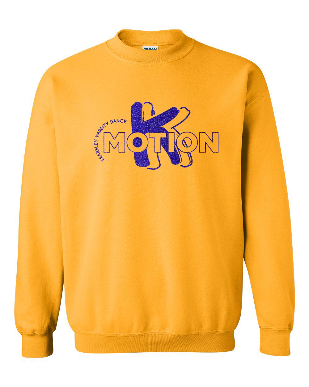 K Motion Glitter Crew Sweatshirt