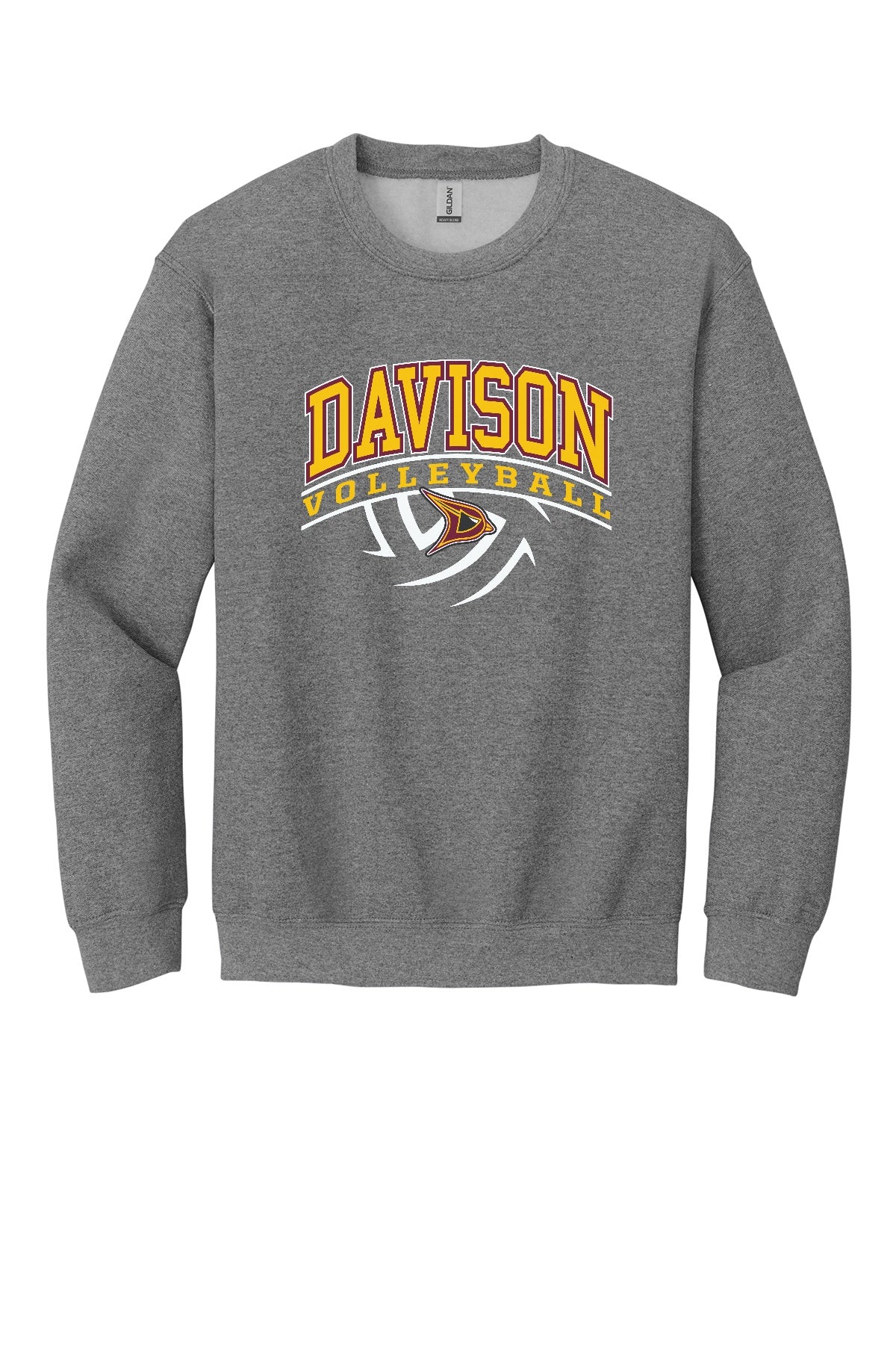 Davison Volleyball Basic Crew Sweatshirt