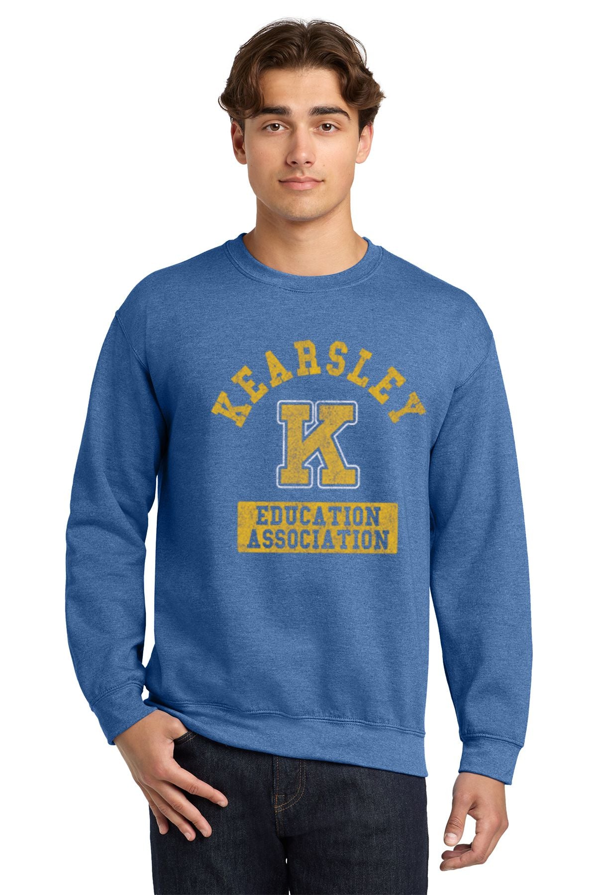 Kearsley Education Association Basic Crew Sweatshirt
