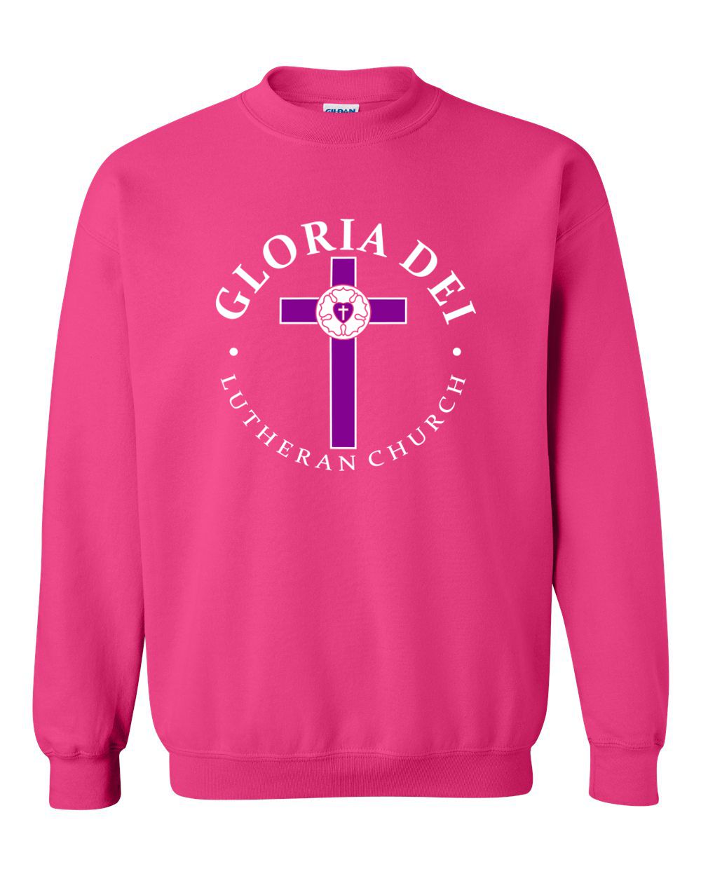 Gloria Dei Lutheran Church Basic Crew Sweatshirt