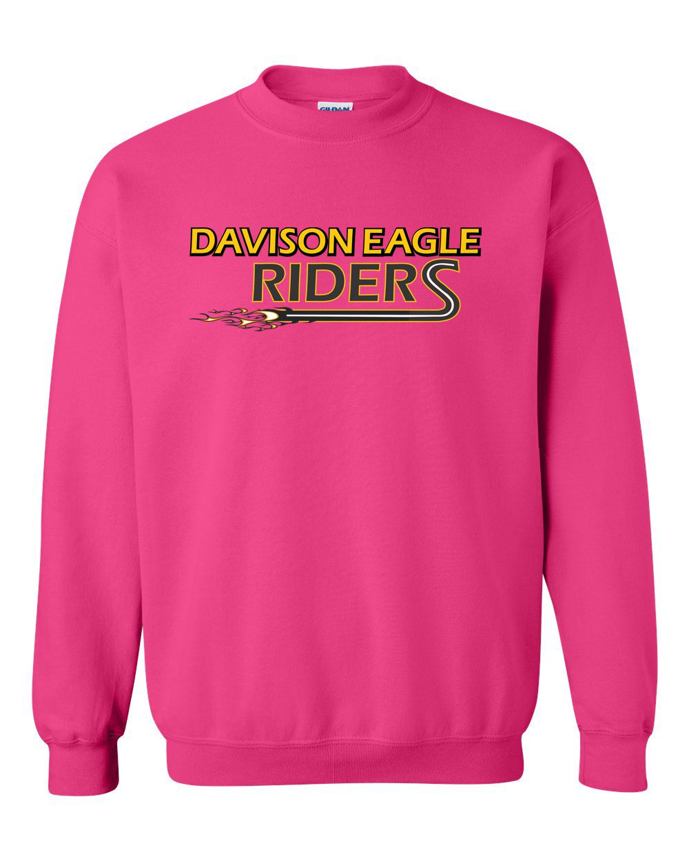 Davison Eagle Riders Basic Crew Sweatshirt