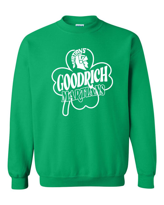 Goodrich Martians St. Patrick's Day Crew Sweatshirt