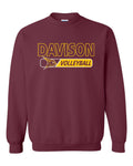 Davison Volleyball Crew Sweatshirt