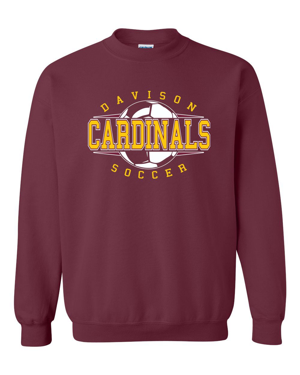 Davison Soccer Basic Crew Sweatshirt