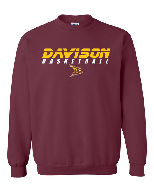 Davison Basketball Crew Sweatshirt