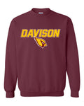 Davison Italic Logo Tall Crewneck Sweatshirt