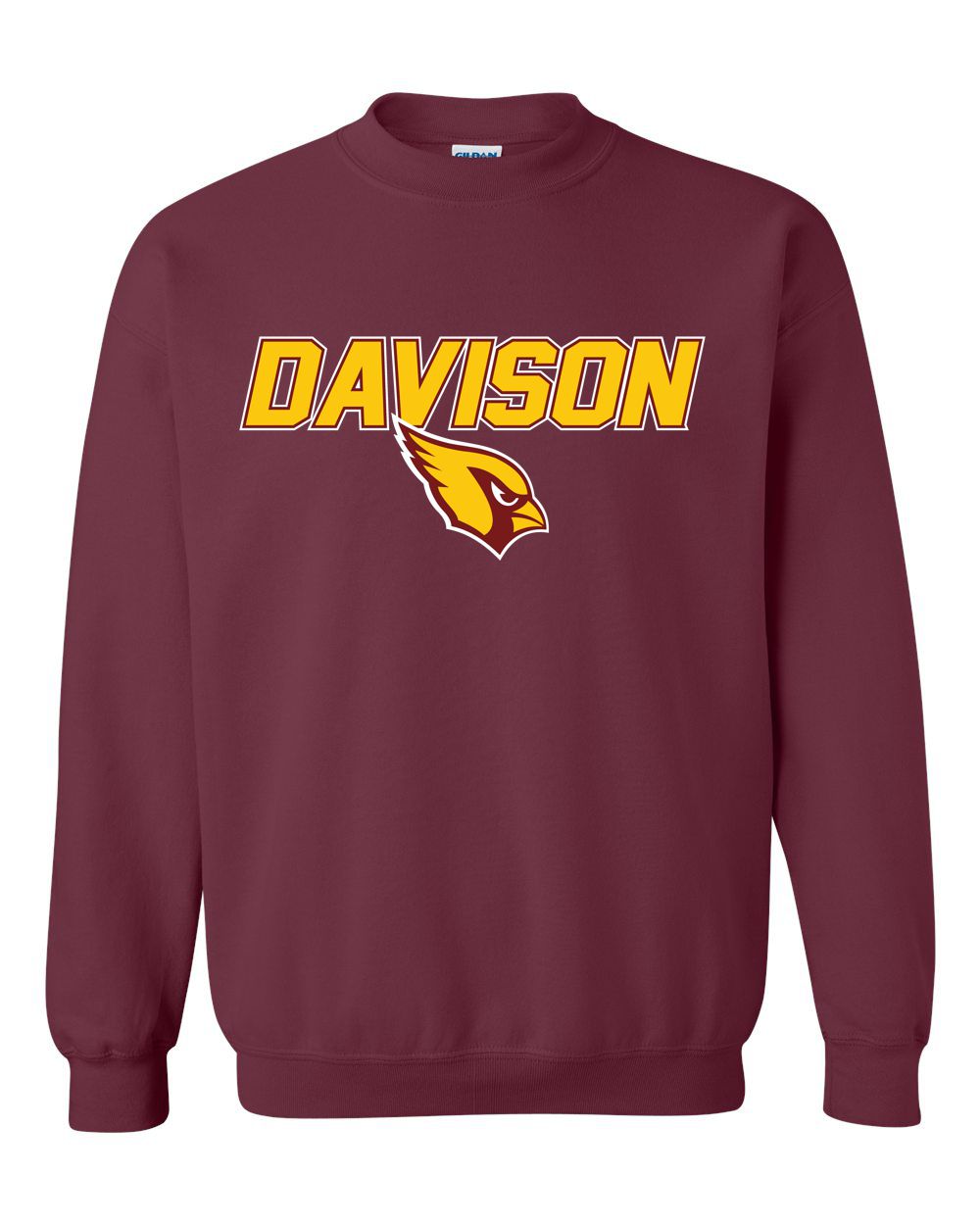 Davison Italic Logo Tall Crewneck Sweatshirt