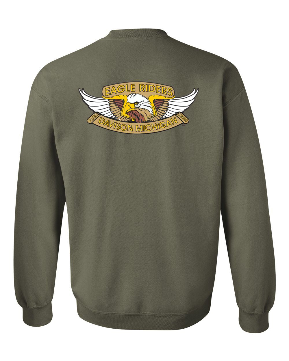 Davison Eagle Riders Basic Crew Sweatshirt