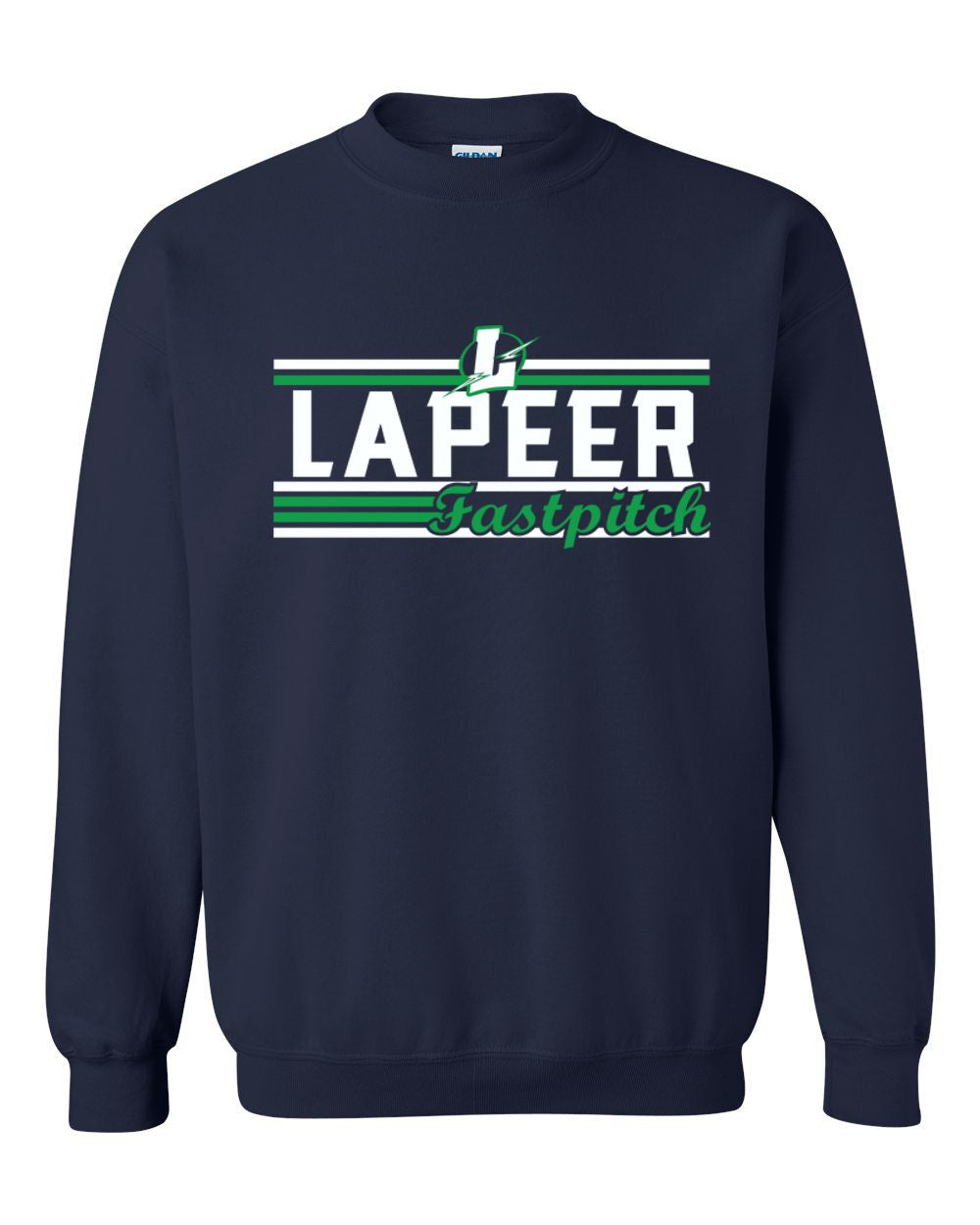 Lapeer Fastpitch Crew Sweatshirt