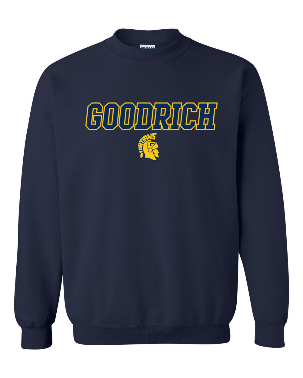 Goodrich Italic Over Logo Basic Crew Sweatshirt