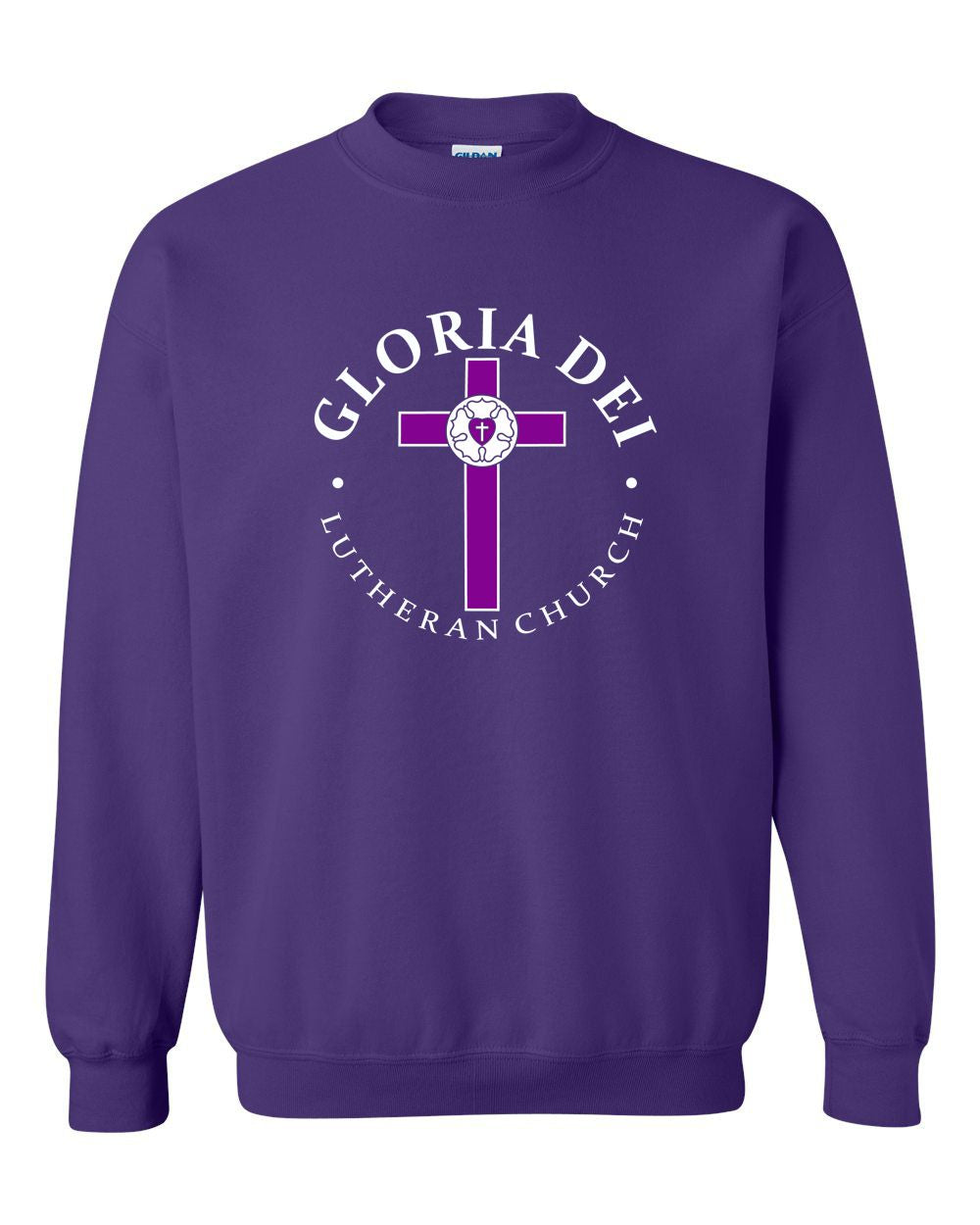 Gloria Dei Lutheran Church Basic Crew Sweatshirt