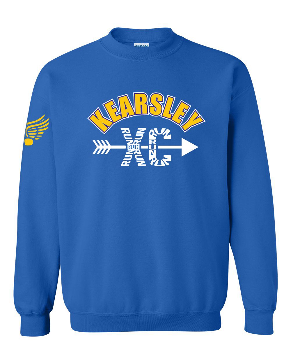 Kearsley Cross Country Basic Crew Sweatshirt