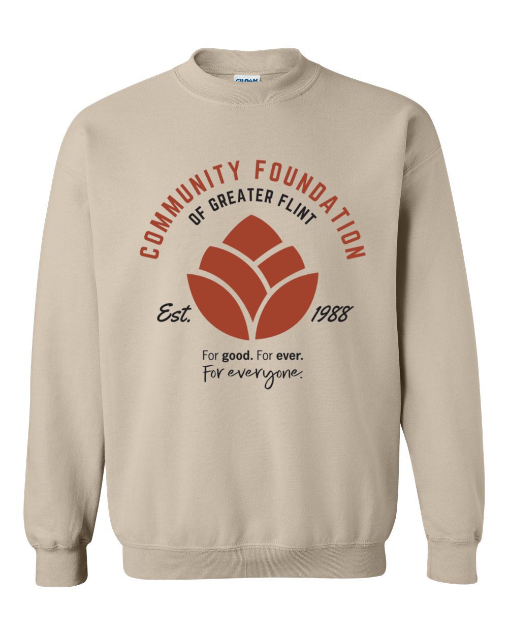 Community Foundation of Greater Flint Basic Crew Sweatshirt