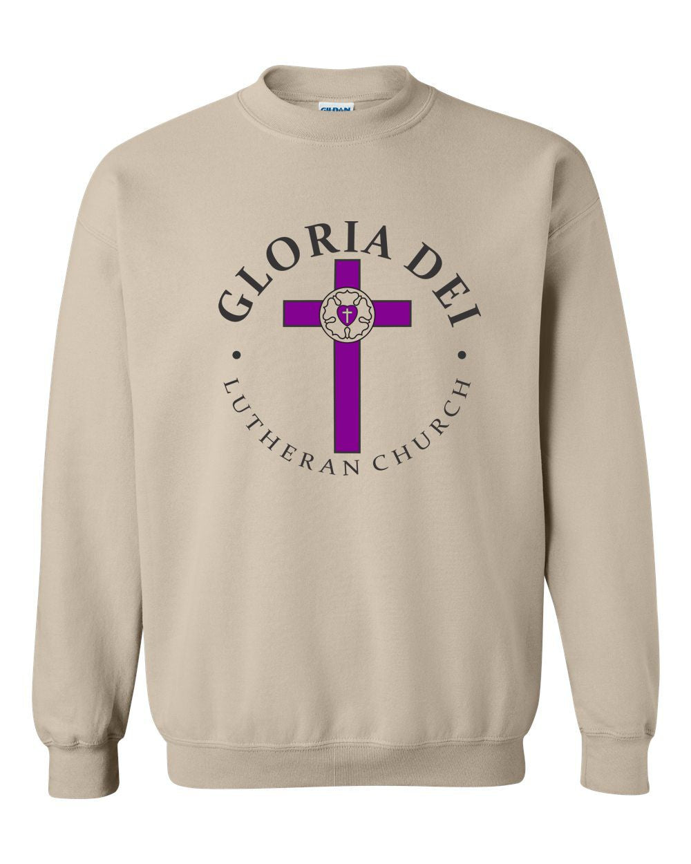 Gloria Dei Lutheran Church Basic Crew Sweatshirt