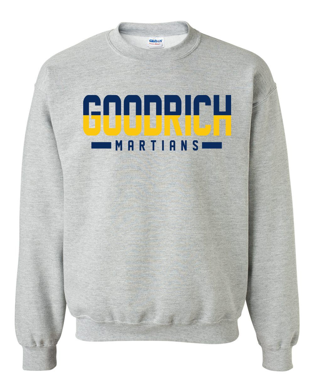 Goodrich Martians Split Font Grey Crew Sweatshirt