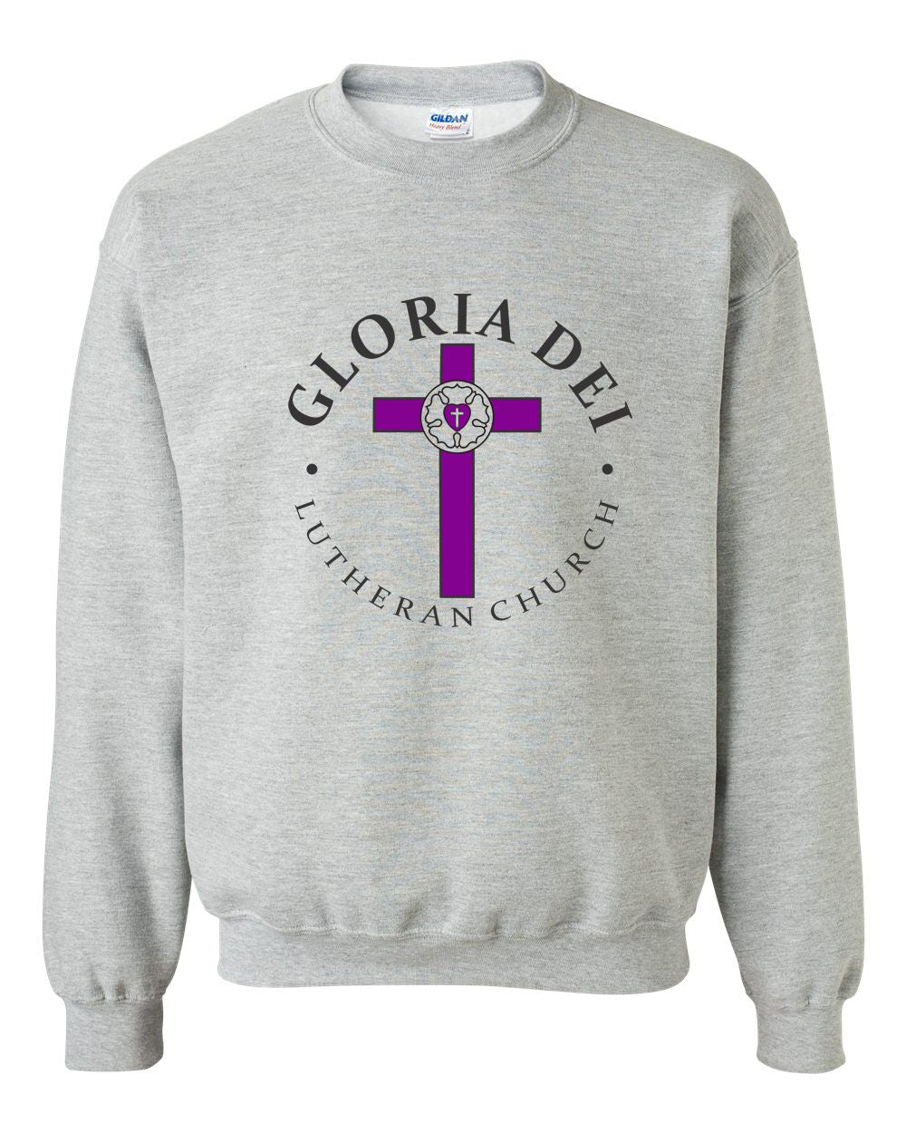 Gloria Dei Lutheran Church Basic Crew Sweatshirt