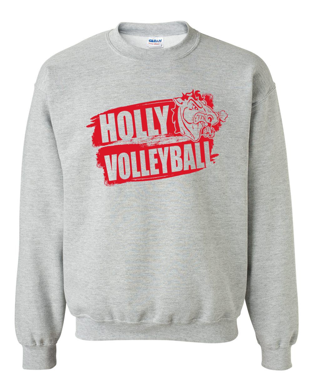 Holly Volleyball Basic Crew Sweatshirt