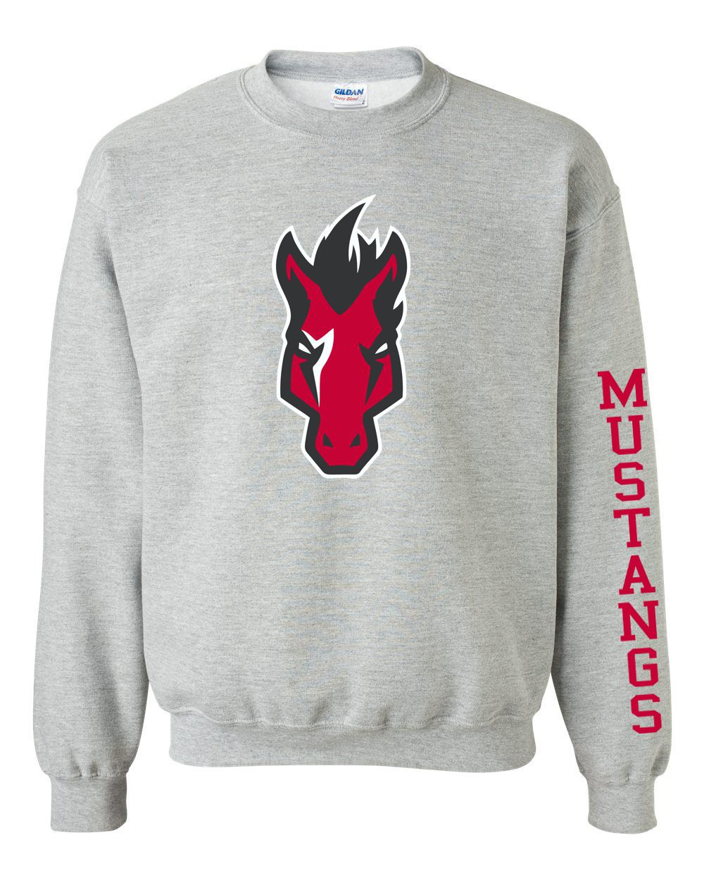 Mustangs Basic Crew Sweatshirt