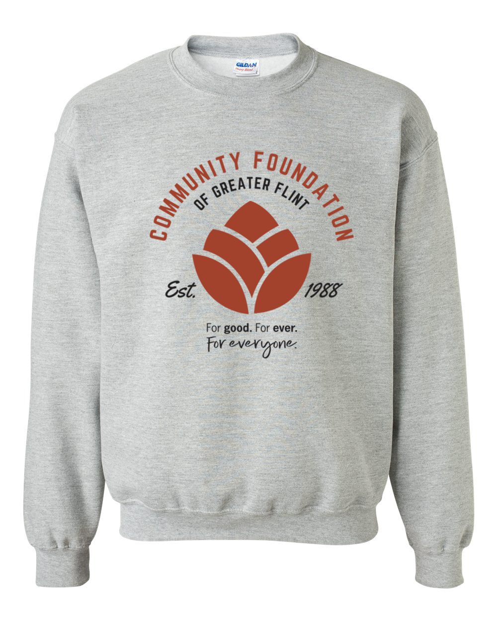 Community Foundation of Greater Flint Basic Crew Sweatshirt