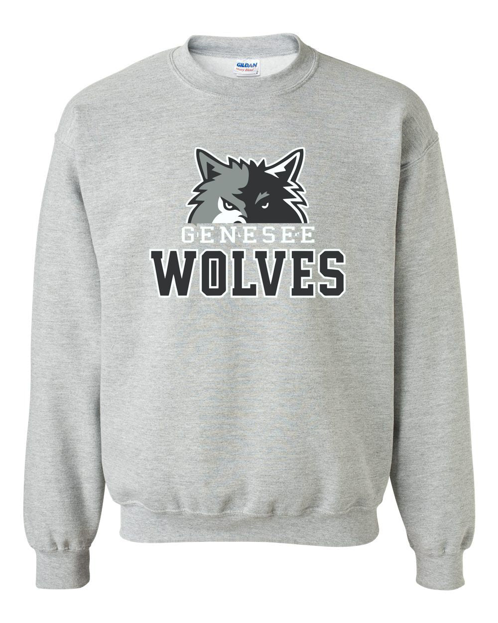 Genesee Wolves Basic Crew Sweatshirt -GWPTO