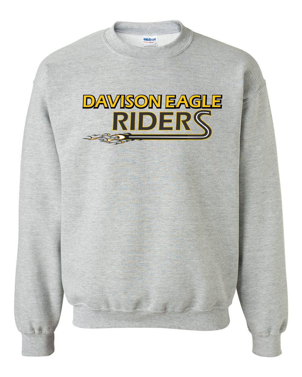 Davison Eagle Riders Basic Crew Sweatshirt