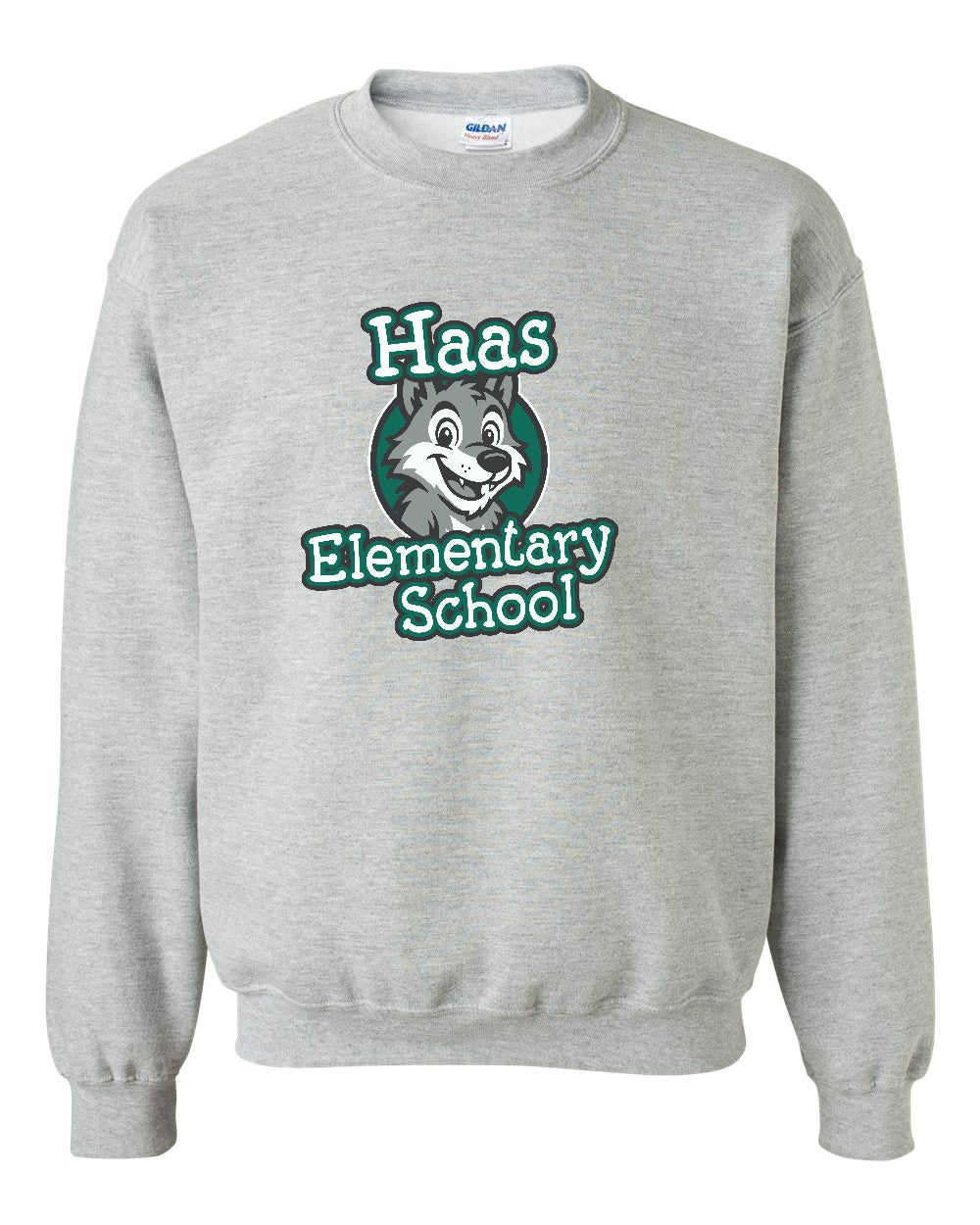 Haas Elementary Basic Crew Sweatshirt
